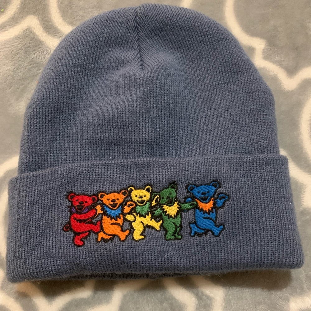 Grateful Dead jerry bear beanie